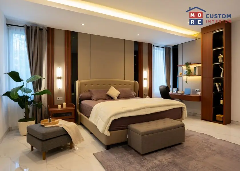 Plafon PVC Kamar Tidur by MORE Custom Interior